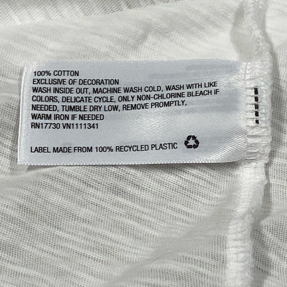 Knox Rose White Blouse with Navy Embroidery XL - Picture 7 of 7